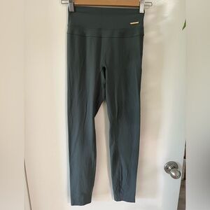 Gymshark x Whitney Simmons sage green high waisted leggings